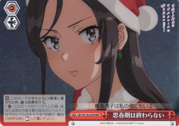 画像1: 【RRR仕様】思春期は終わらない[WS_SBY/W136-070R] (1)