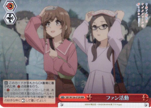 画像1: 【RRR仕様】ファン活動[WS_SBY/W136-072R] (1)