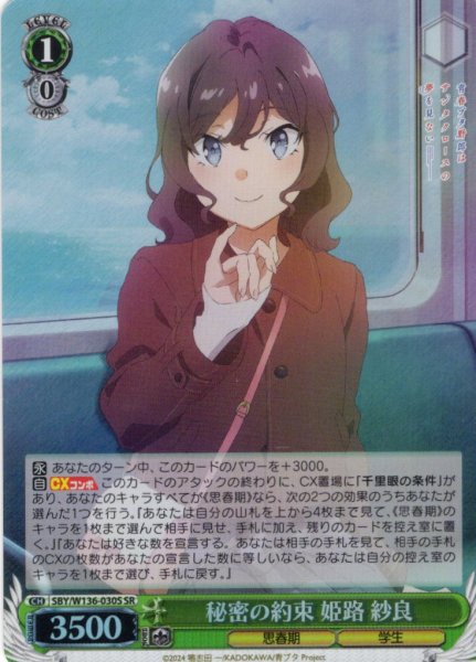 画像1: 【SR仕様(R)】秘密の約束 姫路 紗良[WS_SBY/W136-030S] (1)