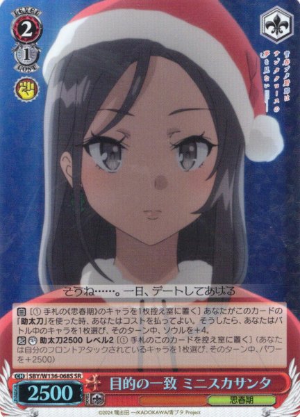画像1: 【SR仕様(C)】目的の一致 ミニスカサンタ[WS_SBY/W136-068S] (1)
