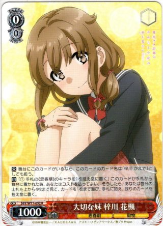 SP仕様】新たな一歩 梓川 花楓[WS_SBY/W77-051SP] - マスターズ