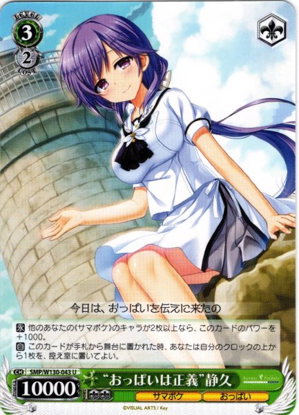 画像1: “おっぱいは正義”静久[WS_SMP/W130-043U] (1)