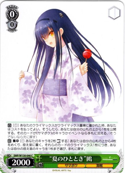 画像1: “夏のひととき”鴎[WS_SMP/W130-046C] (1)