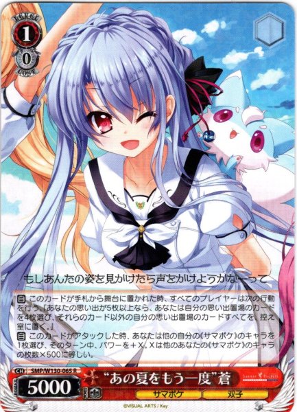 画像1: “あの夏をもう一度”蒼[WS_SMP/W130-065R] (1)