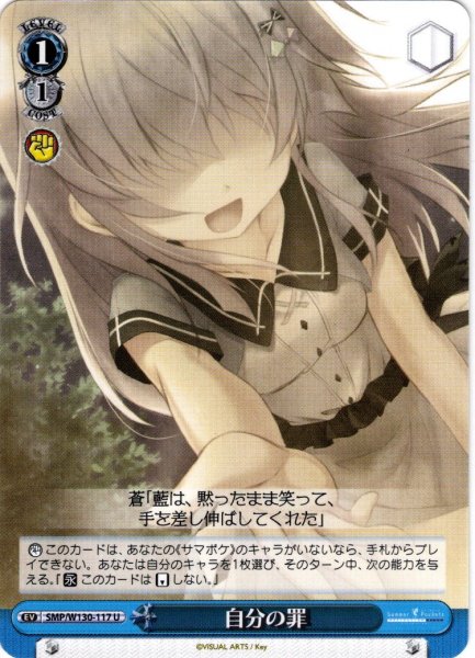 画像1: 自分の罪[WS_SMP/W130-117U] (1)