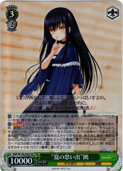 画像1: 【SR仕様(RR)】“夏の思い出”鴎[WS_SMP/W130-033S] (1)