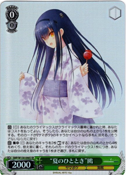 画像1: 【SR仕様(C)】“夏のひととき”鴎[WS_SMP/W130-046S] (1)
