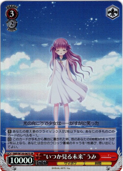 画像1: 【SR仕様(R)】“いつか見る未来”うみ[WS_SMP/W130-067S] (1)