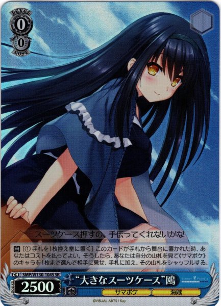 画像1: 【SR仕様(U)】“大きなスーツケース”鴎[WS_SMP/W130-104S] (1)