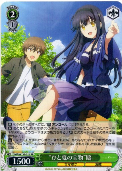 画像1: “ひと夏の宝物”鴎[WS_SMP/W137-016RR] (1)