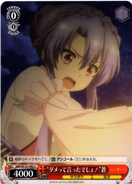 画像1: “ダメって言ったでしょ！”蒼[WS_SMP/W137-062C] (1)