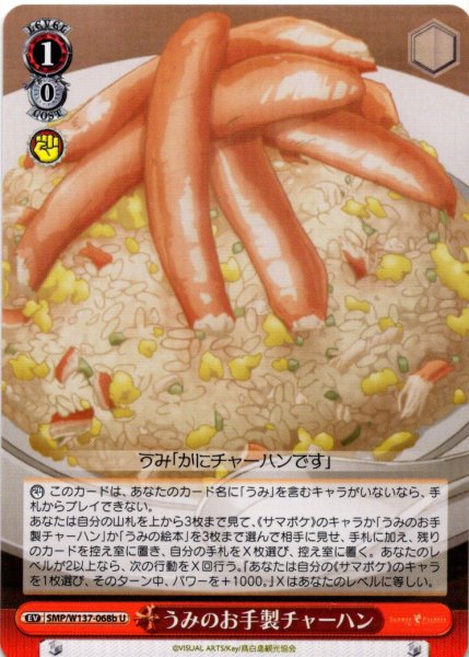 画像1: うみのお手製チャーハン[WS_SMP/W137-068bU] (1)
