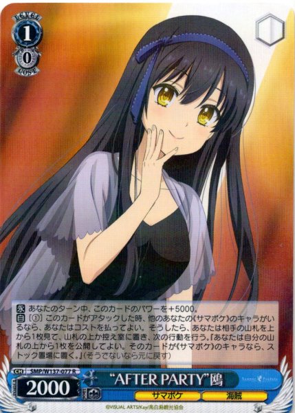 画像1: “AFTER PARTY”鴎[WS_SMP/W137-077R] (1)