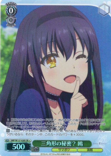 画像1: 【SR星1】三角形の秘密？ 鴎[WS_SMP/W137-028S] (1)
