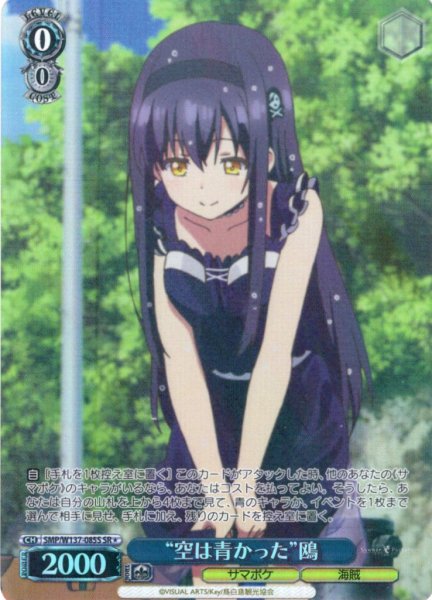 画像1: 【SR星1】“空は青かった”鴎[WS_SMP/W137-085S] (1)