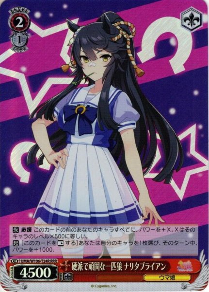 画像1: 【RRR仕様】硬派で頑固な一匹狼 ナリタブライアン[WS_UMA/W106-T24R] (1)