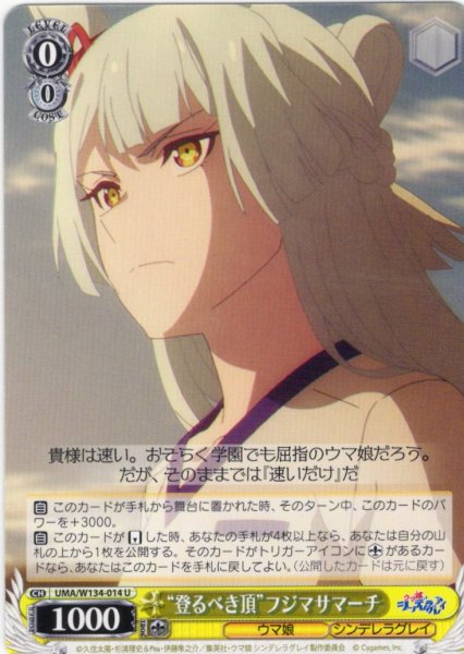 画像1: “登るべき頂”フジマサマーチ[WS_UMA/W134-014U] (1)