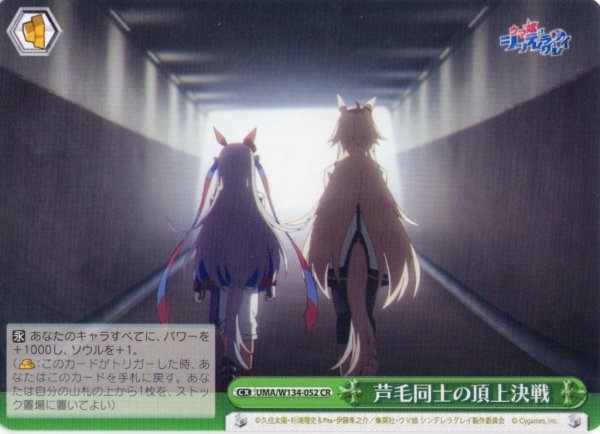 画像1: 芦毛同士の頂上決戦[WS_UMA/W134-052CR] (1)