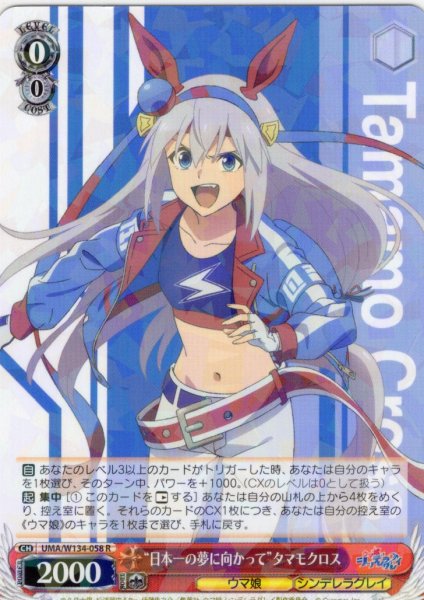 画像1: “日本一の夢に向かって”タマモクロス[WS_UMA/W134-058R] (1)