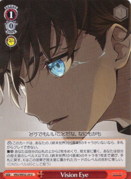 画像1: Vision Eye[WS_VRG/WE52-29U] (1)