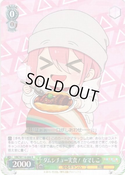 画像1: ダムシチュー実食！ なでしこ[WS_YRC/W116-006R] (1)