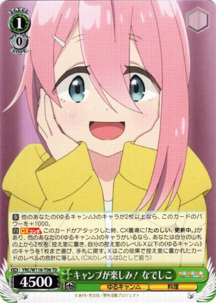 画像1: キャンプが楽しみ！ なでしこ[WS_YRC/W116-T06TD] (1)