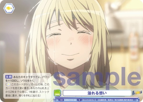 画像1: 溢れる想い[WSB_AOEX/01B-022N] (1)