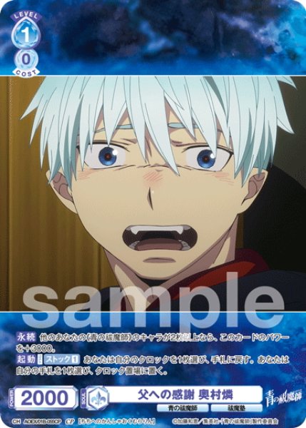 画像1: 【CP仕様(N)】父への感謝 奥村燐[WSB_AOEX/01B-055CP] (1)
