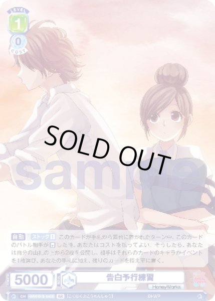 画像2: 【BR仕様(N)】告白予行練習[WSB_HNW/01B-049B] (2)