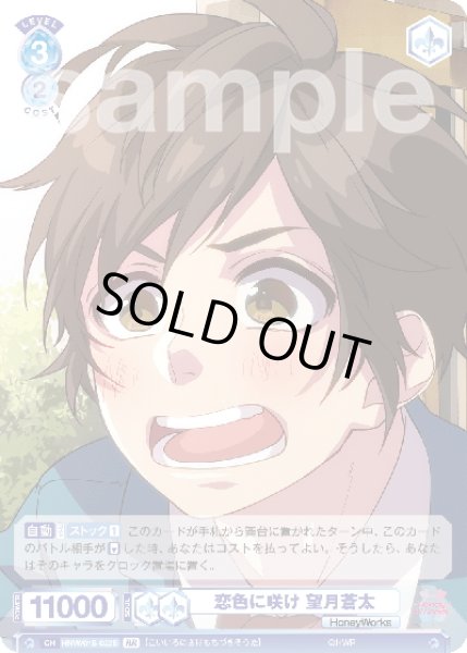 画像2: 【BR仕様】恋色に咲け 望月蒼太[WSB_HNW/01S-022B]【スタートデッキ収録】 (2)