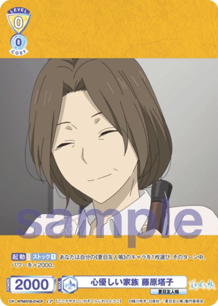 画像1: 【CP仕様(N)】心優しい家族 藤原塔子[WSB_NTM/01B-014CP] (1)