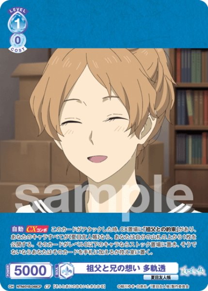 画像1: 【CP仕様(RR)】祖父と兄の想い 多軌透[WSB_NTM/01B-048CP] (1)