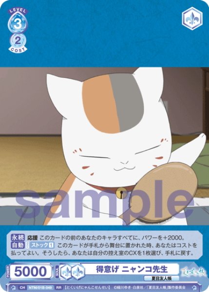 画像1: 得意げ ニャンコ先生[WSB_NTM/01B-049RR] (1)