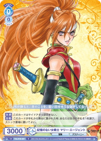 画像1: 記憶のない女戦士 マリー・エージェント[WSB_TAL/01B-057N] (1)