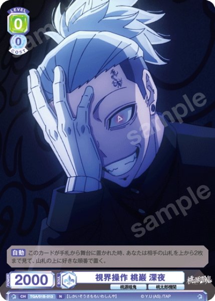 画像1: 視界操作 桃巌 深夜[WSB_TGA/01B-013N] (1)