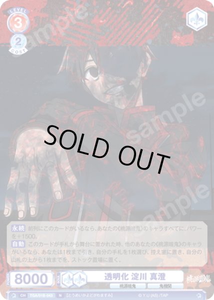 画像1: 透明化 淀川 真澄[WSB_TGA/01B-043N] (1)