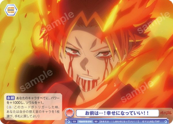 画像1: お前は…！幸せになっていい！！[WSB_TGA/01S-016SD] (1)