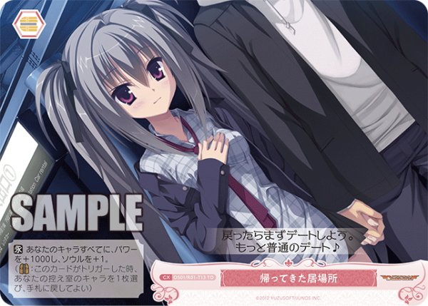 画像1: 帰ってきた居場所[WSR_OS01/R01-T13TD] (1)