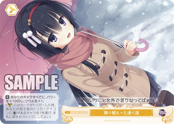 画像1: 【SR仕様(C)】降り積もった通り道[WSR_OS01/R01-025S] (1)