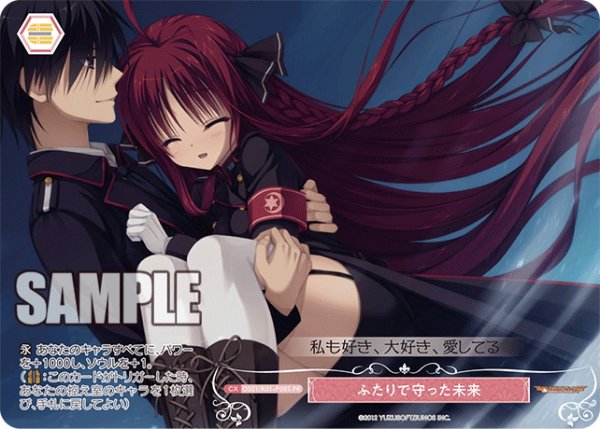 画像1: 【フレームレスホイル仕様】ふたりで守った未来[WSR_OS01/R01-P08SPR] (1)