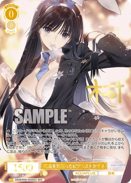 画像1: 【SEC仕様(RR)】孤高を気取ったピアニスト かずさ[WSR_OS08/R08-002SP] (1)