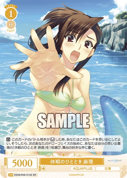 画像1: 【SR仕様(C)】休暇のひととき 麻理[WSR_OS08/R08-014S] (1)