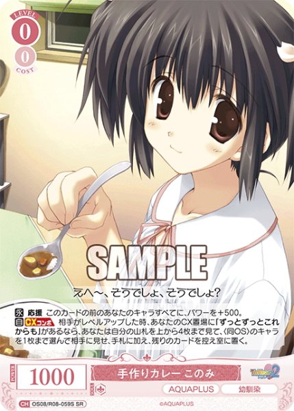 画像1: 【SR仕様(C)】手作りカレー このみ[WSR_OS08/R08-059S] (1)