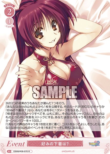 画像1: 好みの下着は？[WSR_OS08/R08-070R] (1)