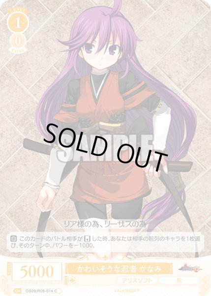 画像1: かわいそうな忍者 かなみ[WSR_OS09/R09-014C] (1)