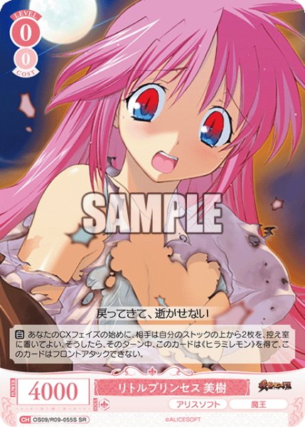 画像1: 【SR仕様(R)】リトルプリンセス 美樹[WSR_OS09/R09-055S] (1)