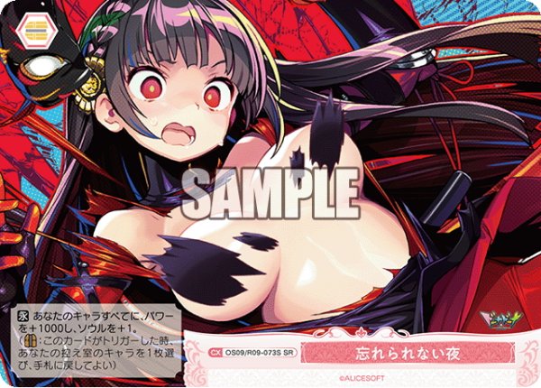 画像1: 【SR仕様(C)】忘れられない夜[WSR_OS09/R09-073S] (1)