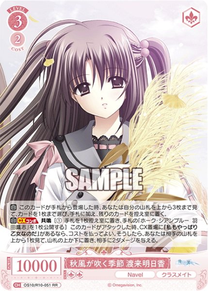 画像1: 秋風が吹く季節 渡来明日香[WSR_OS10/R10-051RR] (1)