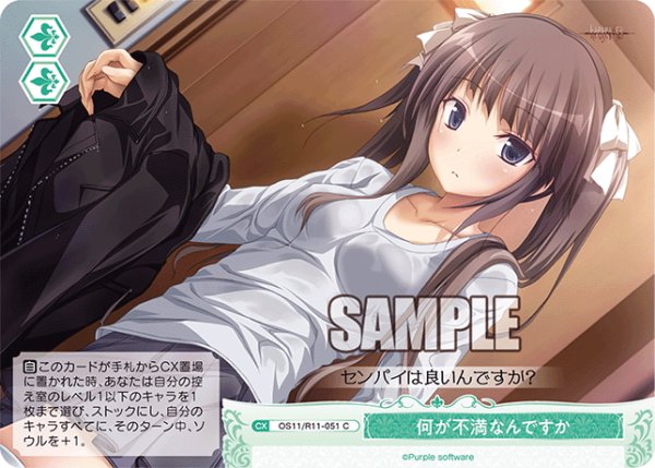 画像1: 何が不満なんですか[WSR_OS11/R11-051C] (1)